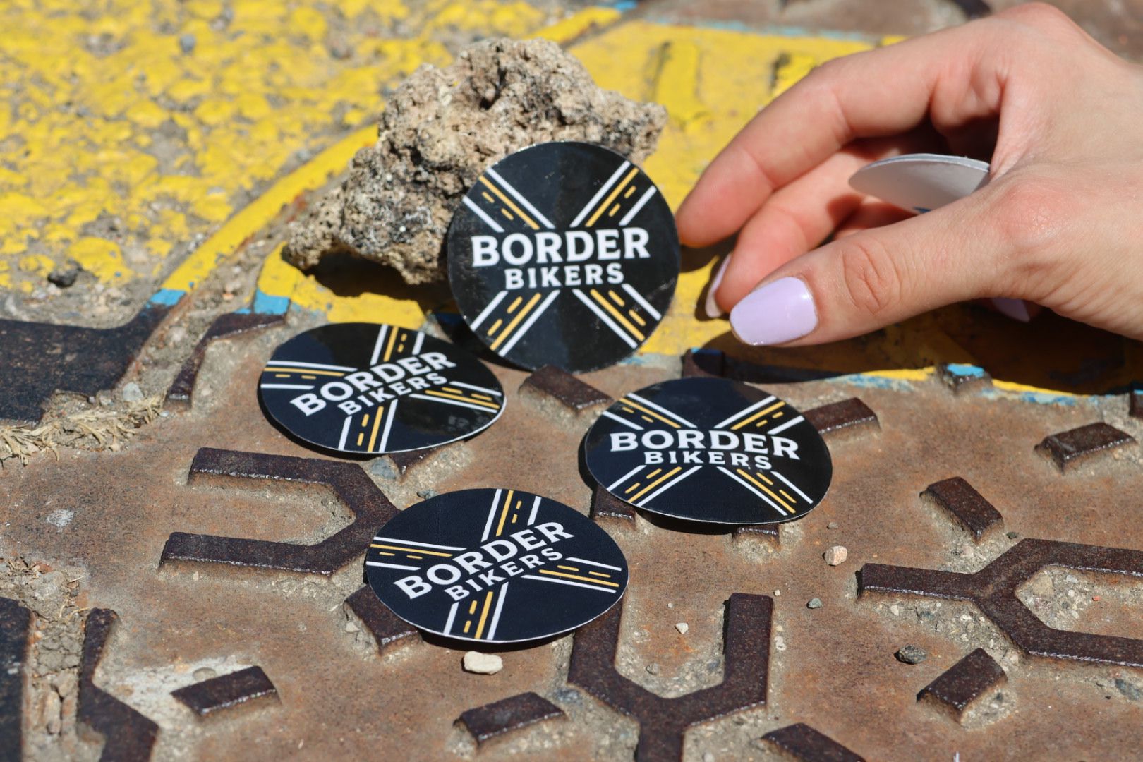 Stickers BorderBikers Lot de 3 🏍️