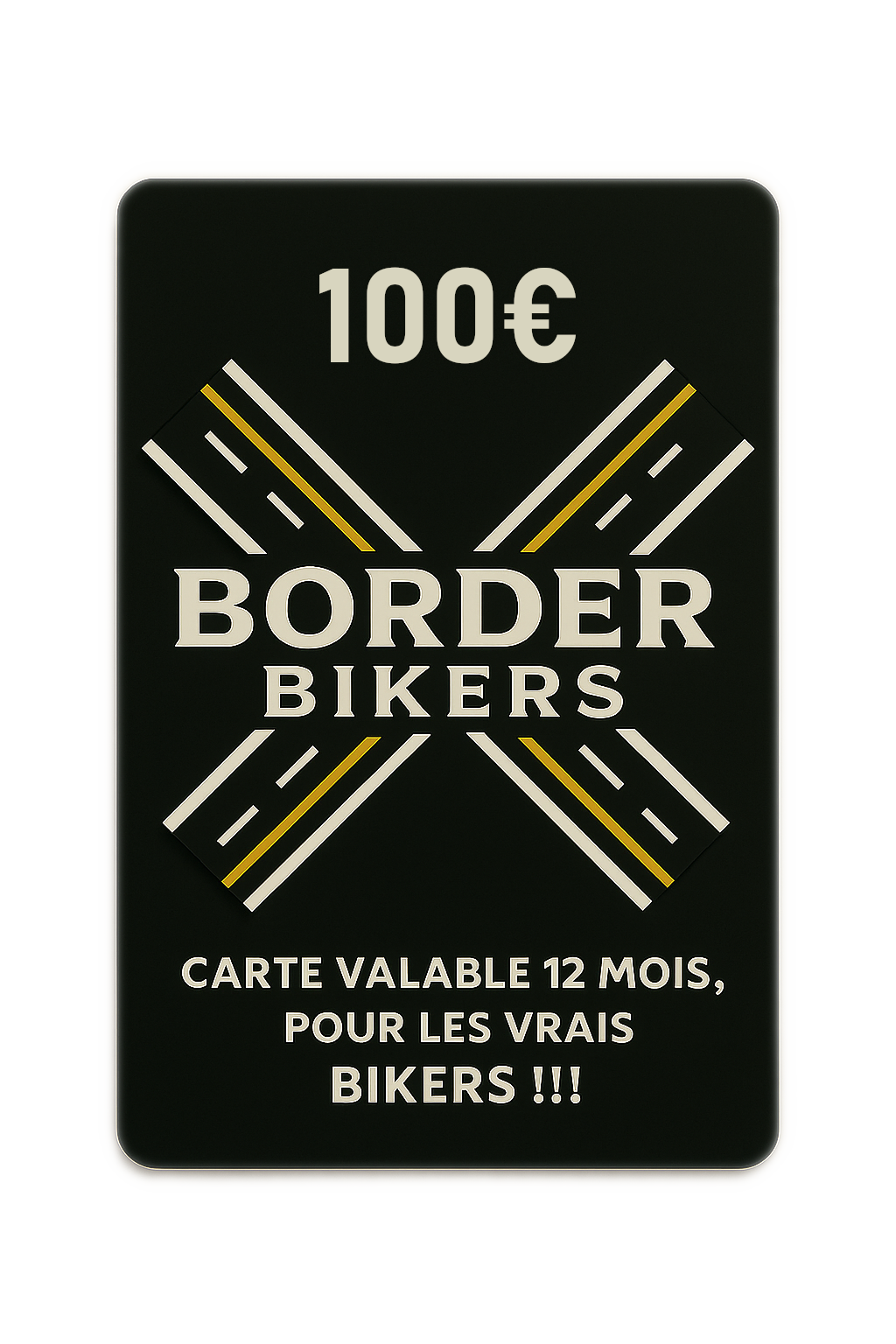Carte Cadeaux BorderBikers de 10 à 100€
