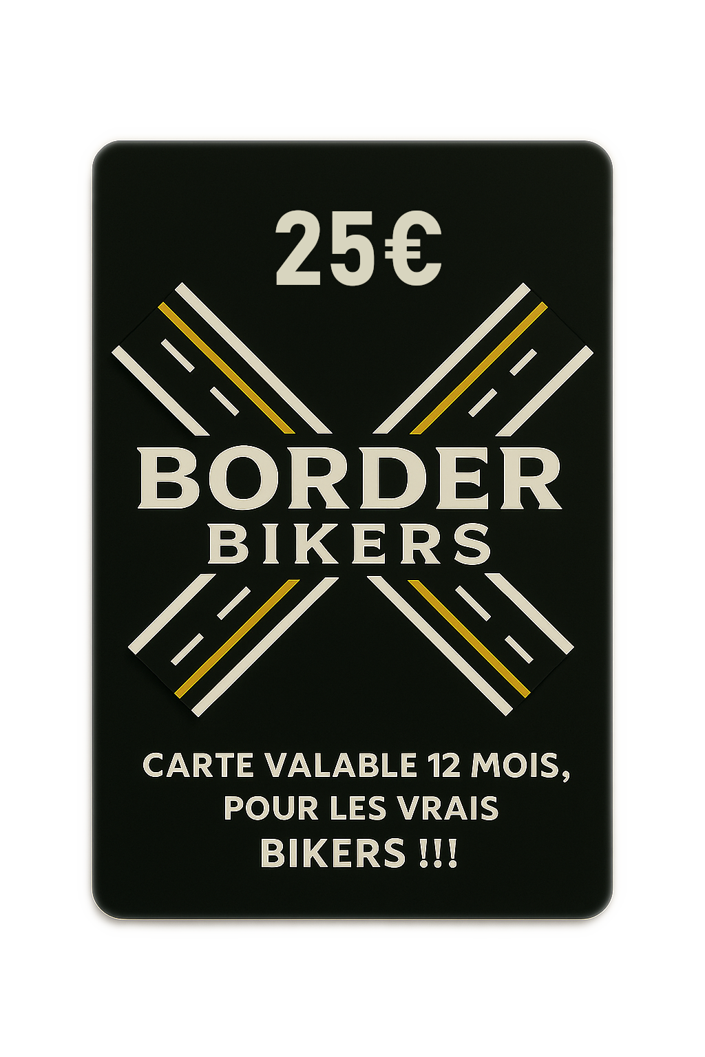 Carte Cadeaux BorderBikers de 10 à 100€