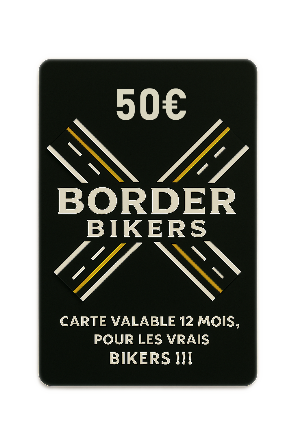Carte Cadeaux BorderBikers de 10 à 100€